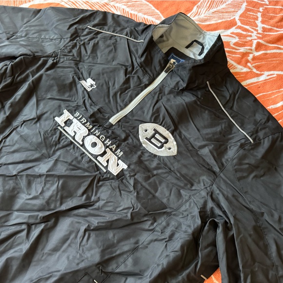 STARTER Birmingham Iron Quarter Zip Pullover Jacket - Picture 4 of 14